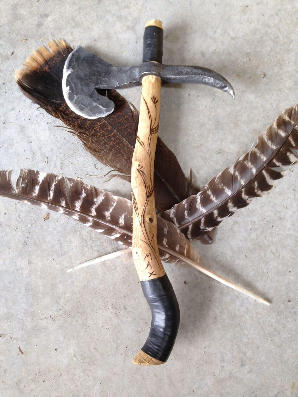 lumbersexual hatchet